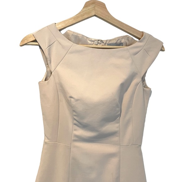 Cream H&M Pencil Dress Size 2 - Picture 3 of 7